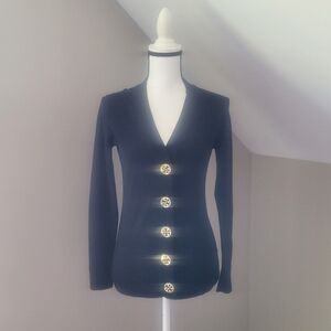Tory Burch Merino Cardigan